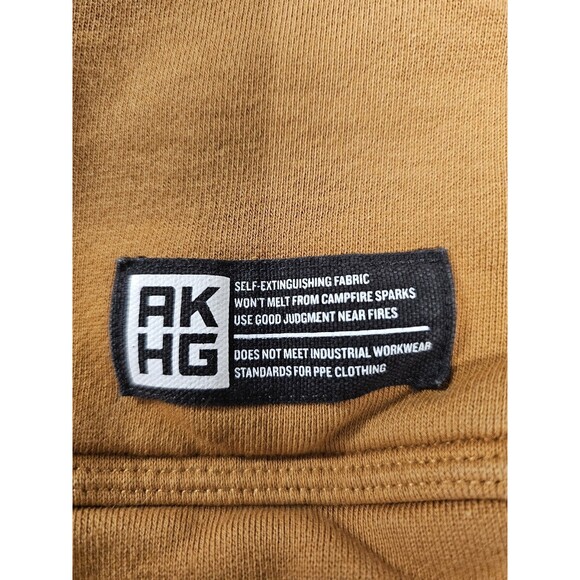 Duluth Hoodie AKHG Recinder  Golden Spice Womens Size L Full Zip Flame Retardant - Picture 9 of 12